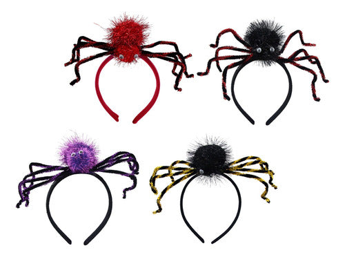 Spider Cosplay Costume Head Band, 4 Peças 1