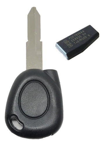 Renault Kangoo Duster Sandero Key Chip Holder + Chip 7936 0