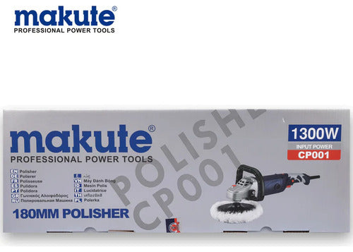 Makute 1300W Polisher, 180mm, Variable Speed 5