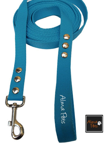 Alma Pets Accesorios 3 Meter Reinforced Dog Leash for Walking, Trail, Park 4