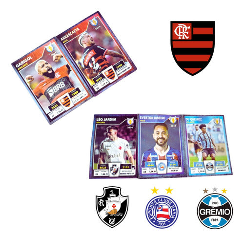 Kit 200 Cards Brasieleirao 2024 = 50 Pacotes Para Bater Bafo 4