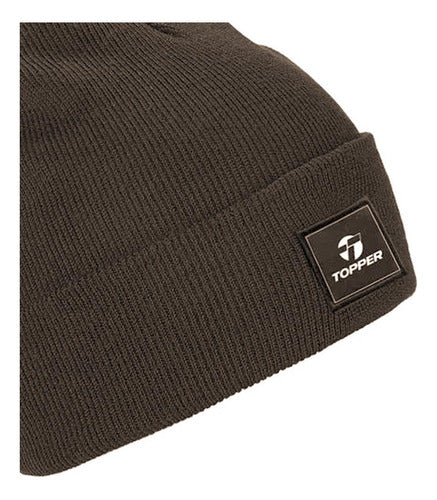 Topper Beanie Classic Marron 1