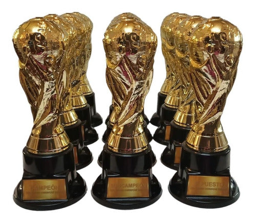 Copa Del Mundo 25,5 Cm Trofeo Personalizado 1