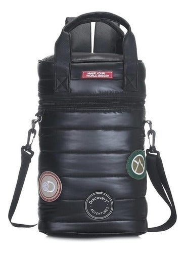 Discovery Puffer Black Matera Backpack 0