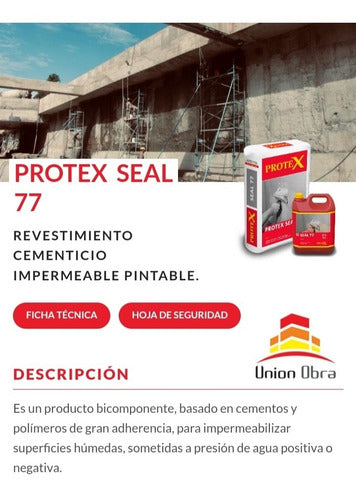 Impermeabilizante Cementicio Protex Seal 77 1