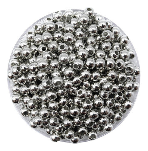 Plastic Beads 720 Beads Separator 4mm Nickel Bijou 0
