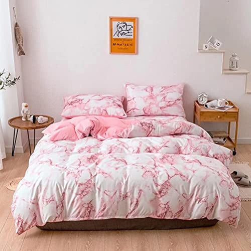 MvchennL Marble Duvet Cover Set 0