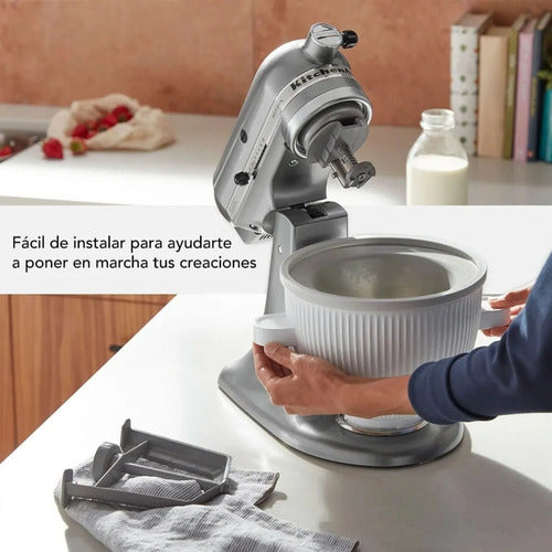 Accesorio Batidora Kitchenaid Para Hacer Helados Ksmicm 4