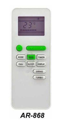 ECR Air Conditioner Remote Control for TCL, RCA, Sigma, Daewoo, and More 1