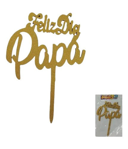 Cake Topper Happy Father's Day Decoration 0