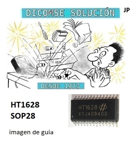 DICOMSE Circuito Integrado HT1628 SOP28 HT1628B HT1628D 1