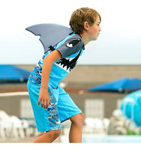 Fin Fun Shark Fin Travel Bag for Swimming and Dress Up 2