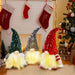 Amandir Illuminated Christmas Gnomes Plush Pack of 3 Battery Operated 5