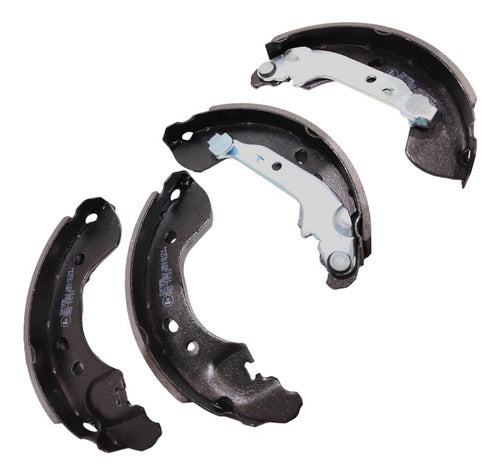 Takama Rear Brake Shoe Set for Nissan Versa (Brazilian) 17/20 Japan 0