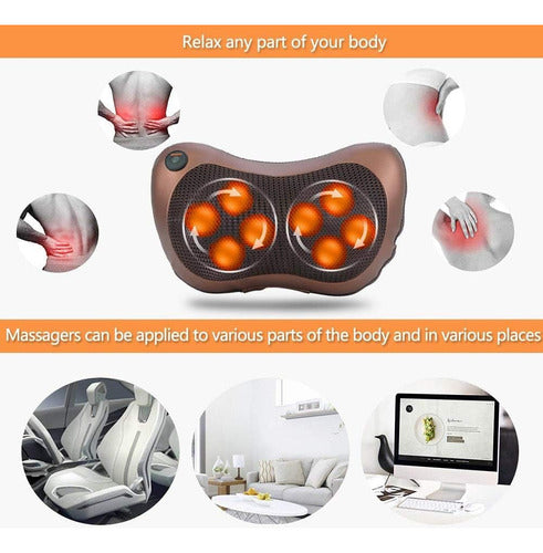 Thermotherapy Body Neck Cervical Massager Pillow 6