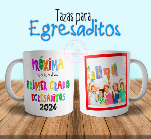 Imprimi Kits Plantillas Tazas Egresaditos 2024 Diseños Para Sublimar #4 2