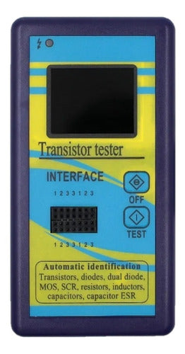 TecnoliveUSA Tester Resistencia Inductancia Transistores Capacitancia 0