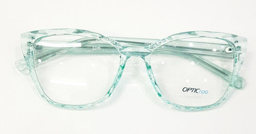 Gattizoni Pinup Large Faceted Acetate Glasses for Adults 0