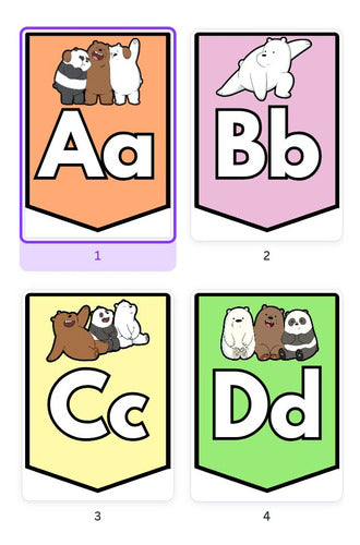 Digital Alphabet Poster - PNG and PDF 6