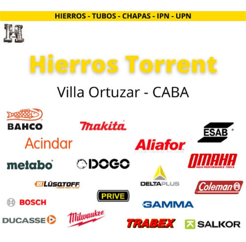 Hierros Torrent Escalon Metal Desplegado Pesado 1.00 Mts Md 250-30-12 Kg 1