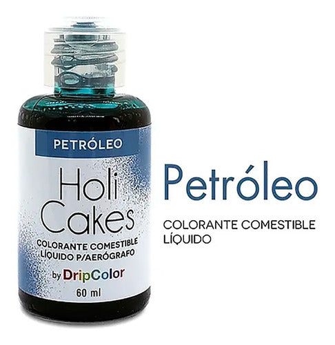 Colorante Liquido Para Aerografo Holi Cake Verde Palta 1