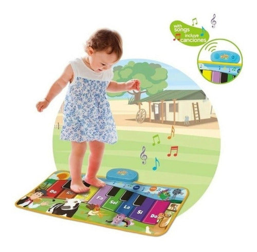 Musical Light-up Educational Electronic Baby Piano Mat 2