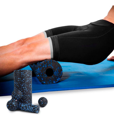 SelFit Foam Roller + Lacrosse Ball Set Prevents Sports Injuries 1