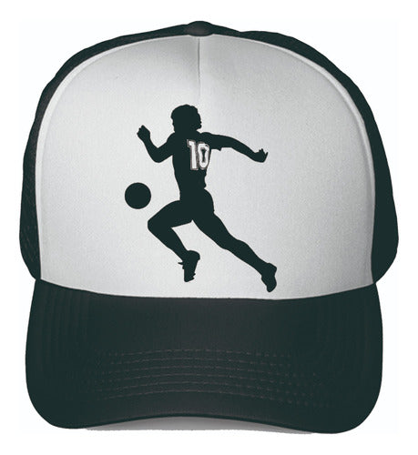 Zeus Indumentaria Gorras Maradona 10 3