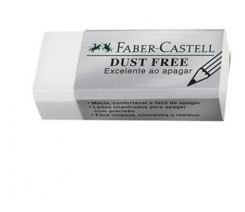 Borracha Dust Free Colorida C/ 3 - Faber Castell 1