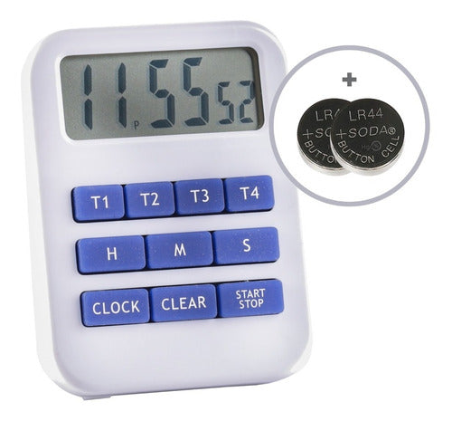 Luft Timer Digital 4 Timers Support + Batteries 0