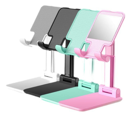 Universal Tabletop Cell Phone Stand - Assorted Colors 0