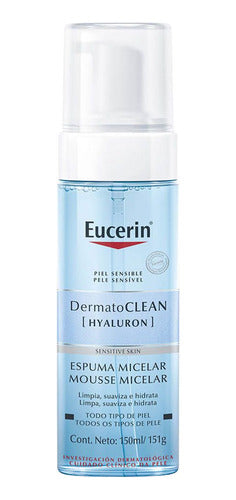 Eucerin Dermatoclean Hyaluron Micellar Foam Facial Cleanser 0