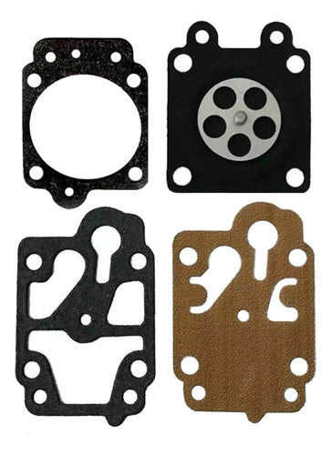 Luqstoff Carburetor Diaphragm and Gasket Kit for Brushcutter 33 43 52cc 0