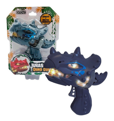 Ditoys Dinosaur Gun Toy with Lights and Sounds 6