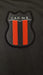 Black Training T-shirt Defensores De Belgrano 2023 Brand NR 1