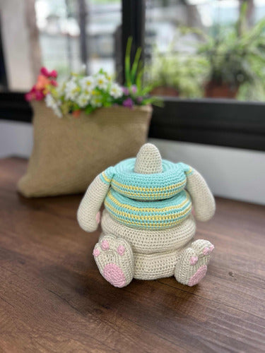 Handmade Amigurumi Stackable Rabbit 5