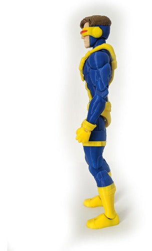 Cíclope Xmen Cyclops Simil Articulado 3d 2