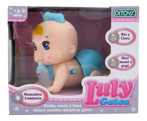 Ditoys Luly Doll Crawls, Laughs, Cries, Lights, and Sounds 0