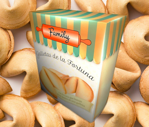 Family Fortune Cookies Vanilla Flavor Pack of 180 1