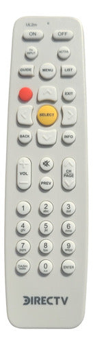 Directv Prepaid UL2F Remote Control Works with All Decoders 0