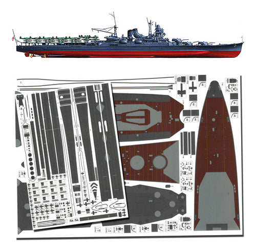 IJN Mogami 1944 1:200 Papercraft 0