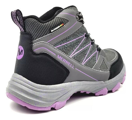 Merrell Agor Trekking Boots for Women in Gray 2