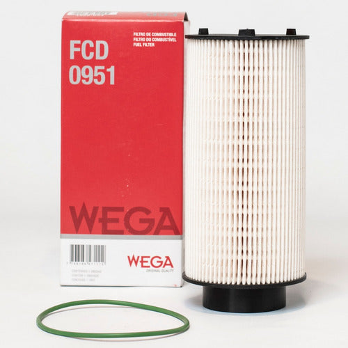 Filtro De Combustible Fcd-0951 - Para Sc - Linea Pesada- 0