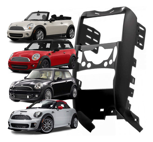 Carav Marco Adaptador Moldura 2 Doble Din Pantalla Mini Cooper 0