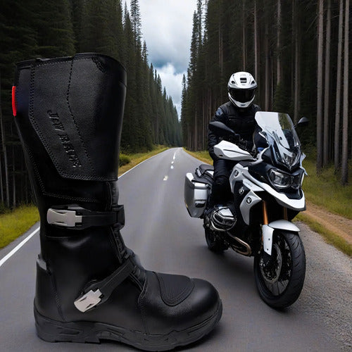 JyV Race Enduro Adventure Boots for Motorcycle - City Motor 7