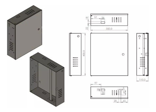 Mini Rack Organizador (vertical) 1