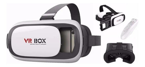 Óculos Vr Box 3d 2.0 + Controle Bluetooth - Vr 1