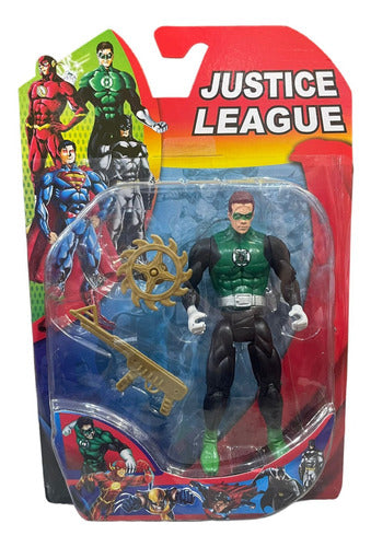 Muñeco Linterna Verde Justice League Articulado + Accesorio 0