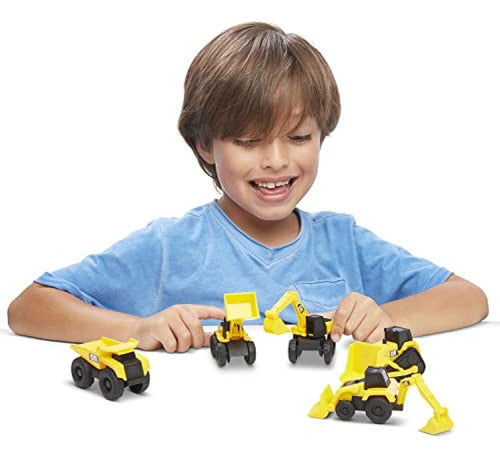 Cat Construction Little Machines, Paquete De 5, Grandes Ador 1