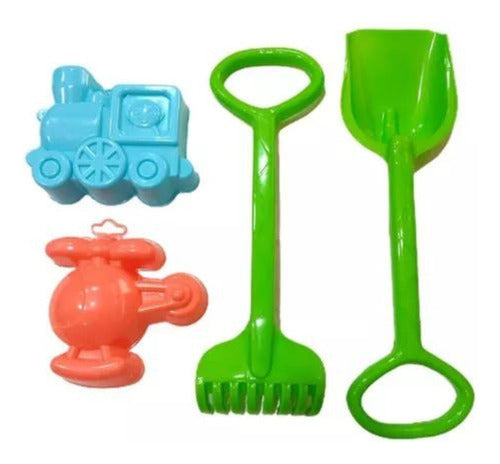 Duravit Beach Play Set - Shovel, Rake, and Sand Molds 0